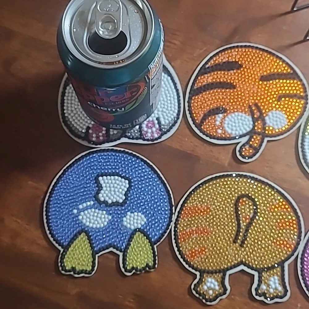 Rhinestone Coasters - Picture 2 of 10